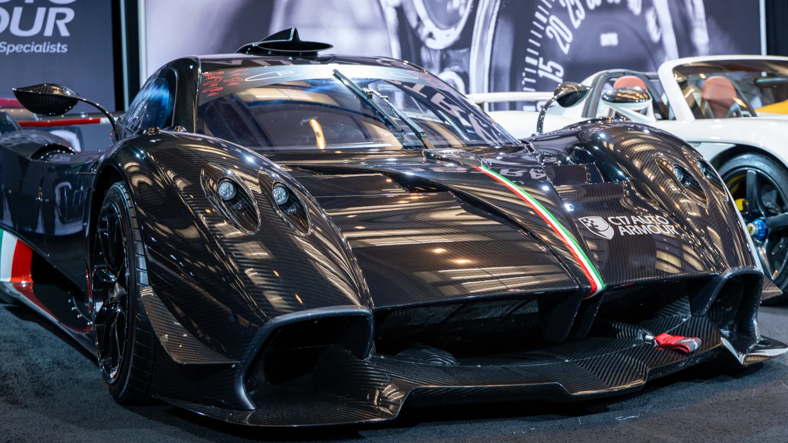2023 Pagani Huayra R automobile at the 2025 Canadian international