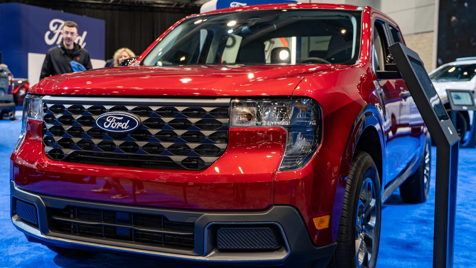 2025 Ford Maverick XLT automobile at the 2025 Canadian International