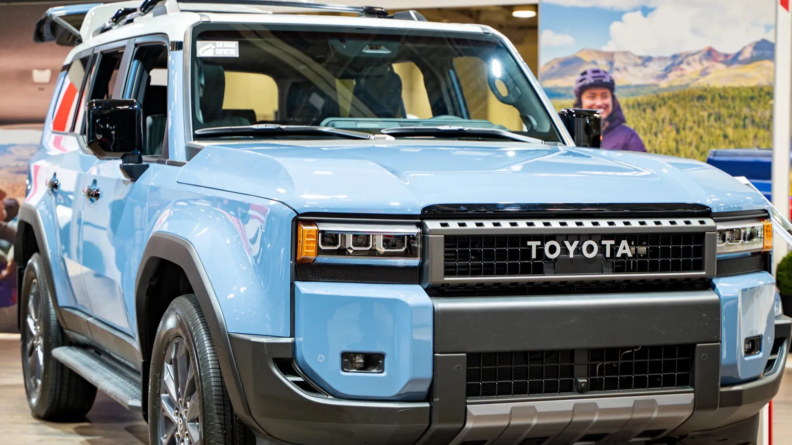 2025 Toyota Land Cruiser automobile at the 2025 Canadian international  