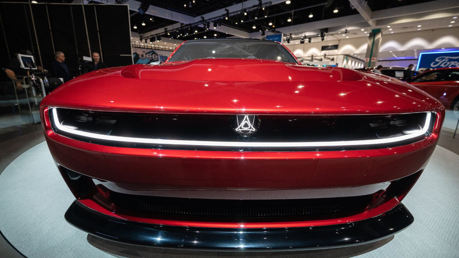Dodge Charger electric at display