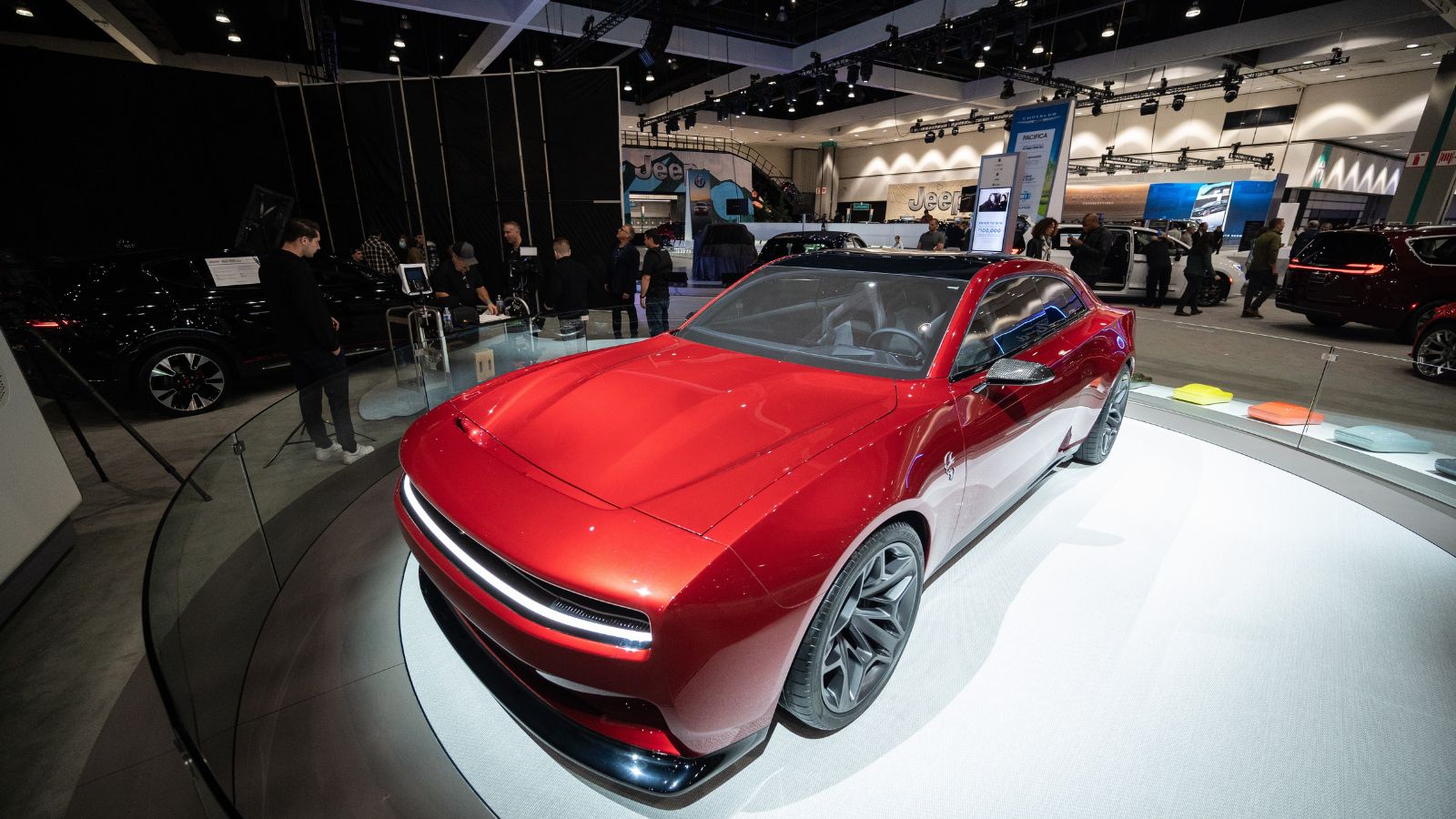 Dodge Charger electric at display