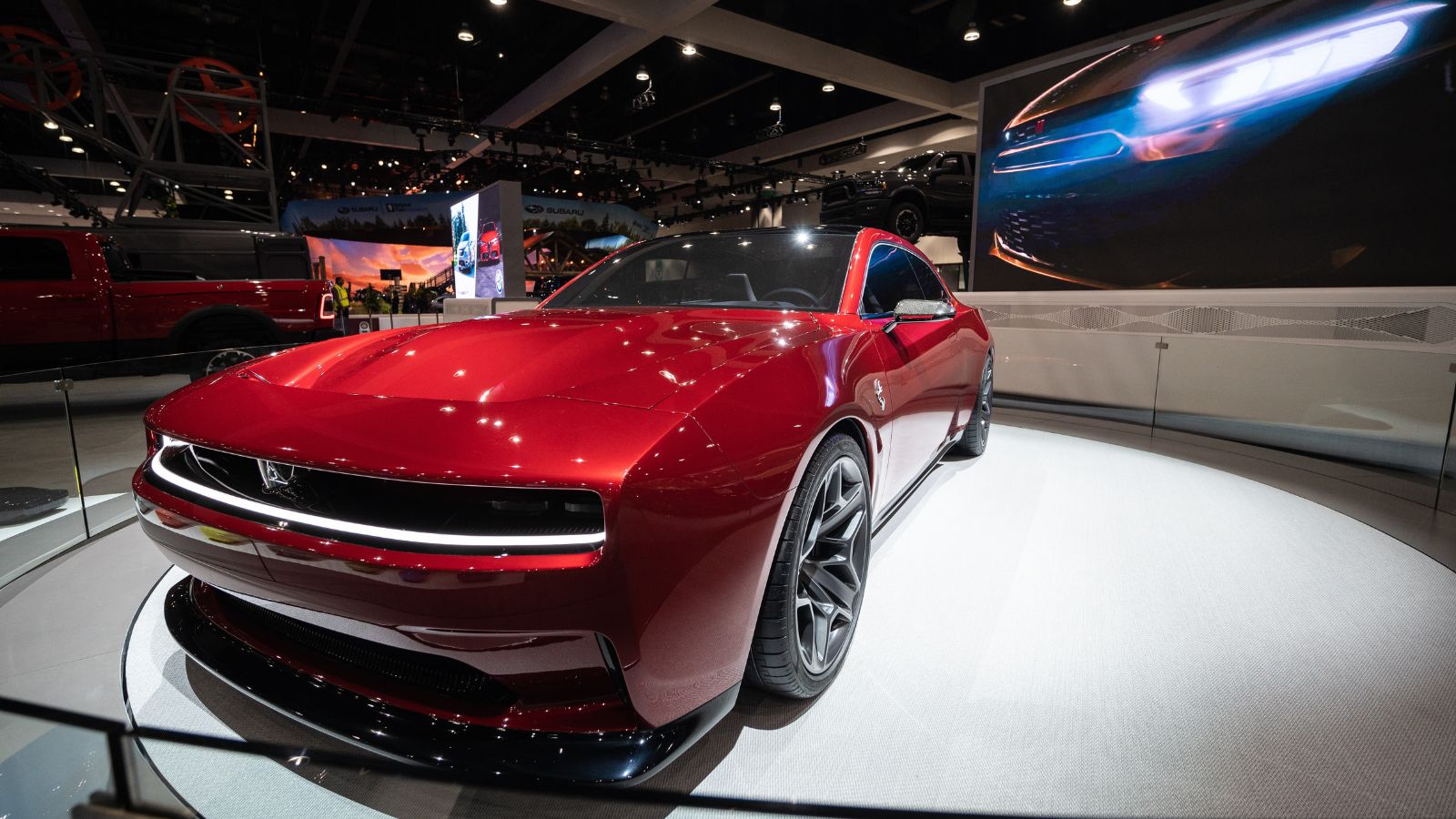 Dodge Charger electric at display