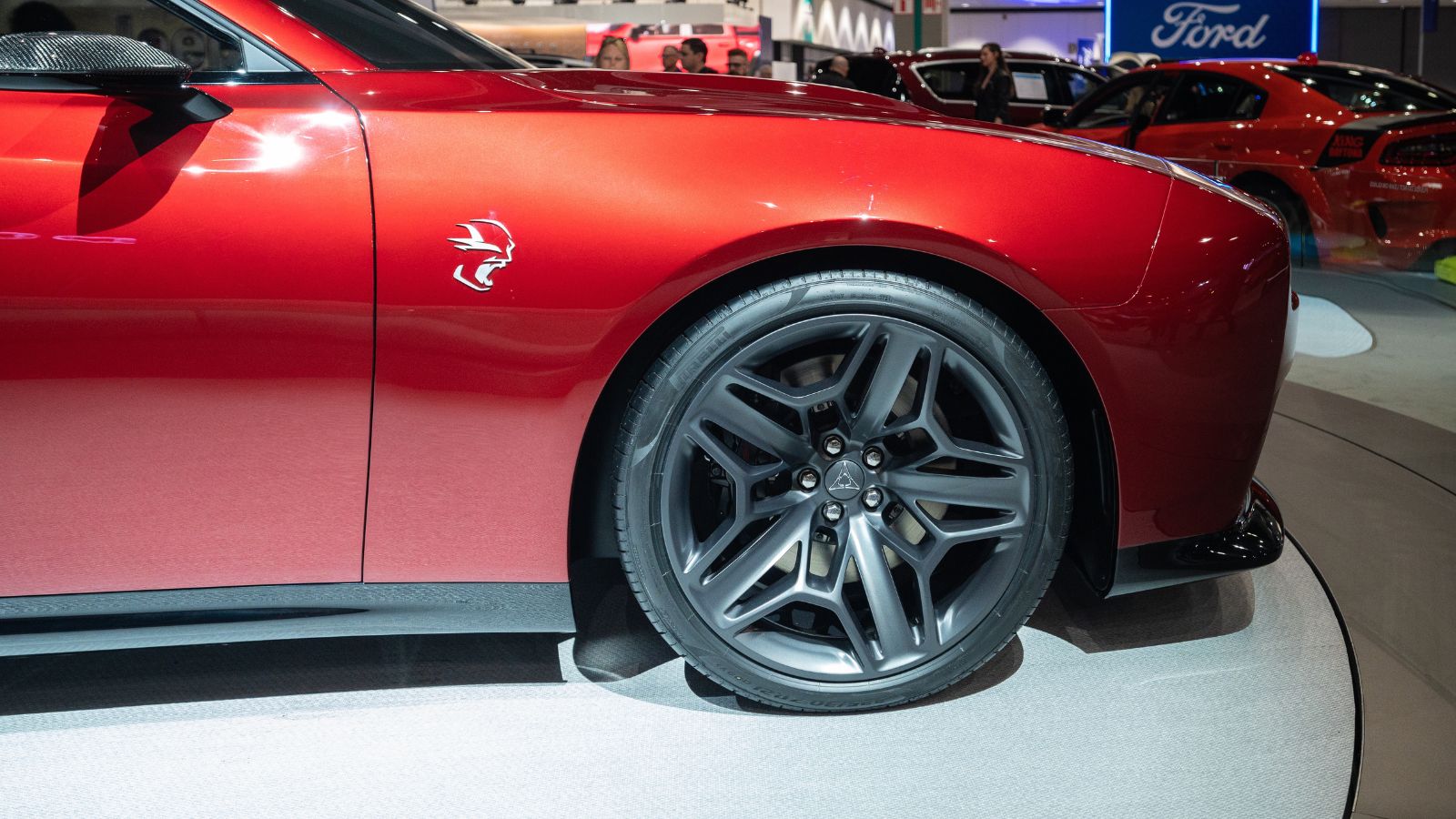 Dodge Charger electric at display