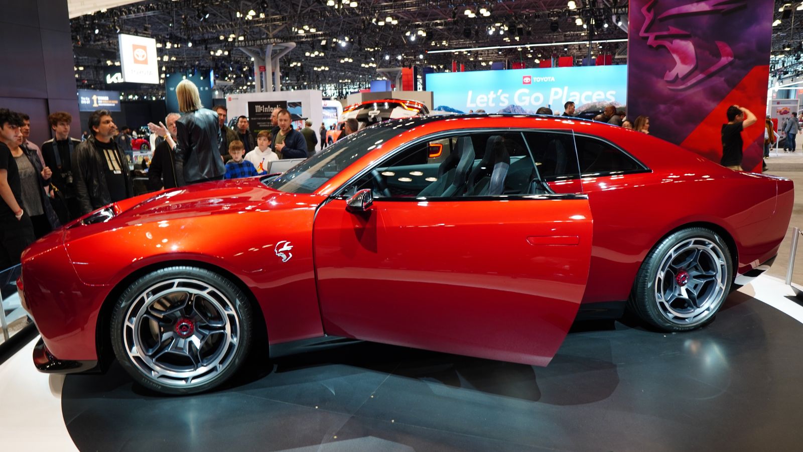 Dodge Charger electric at display