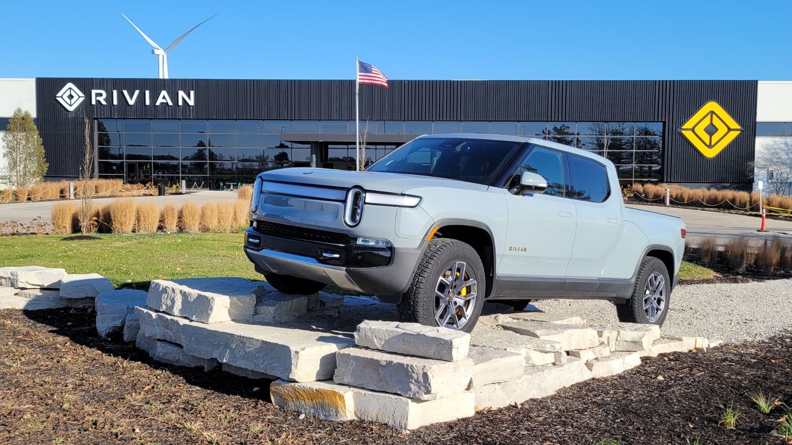 Rivian Displayed