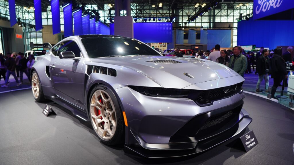Shutterstock 2025 Ford Mustang GTD on display, quiggyt4,