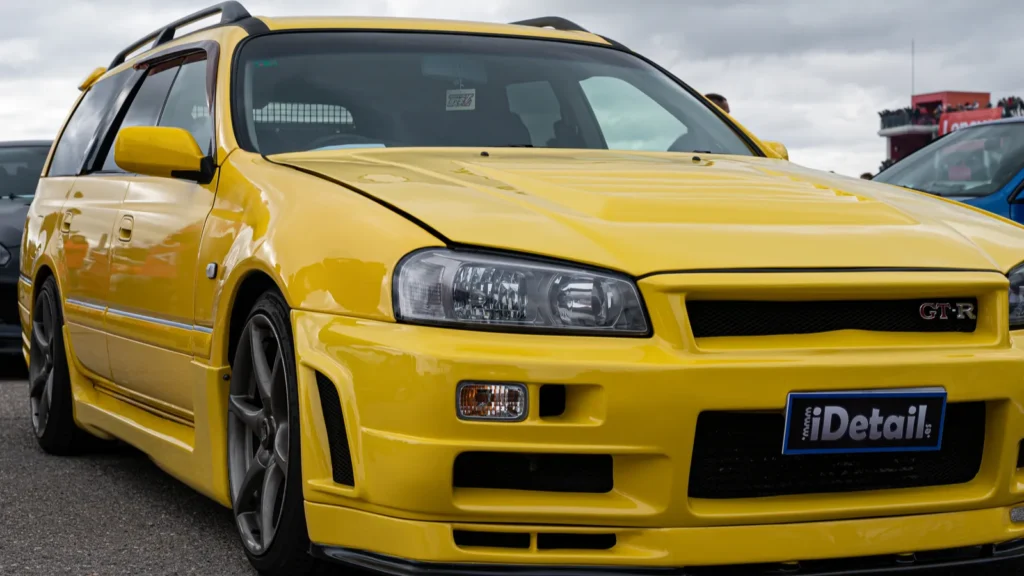 a nice sports family car nissan stagea r34 gt r wagon wirestock creators 346686950