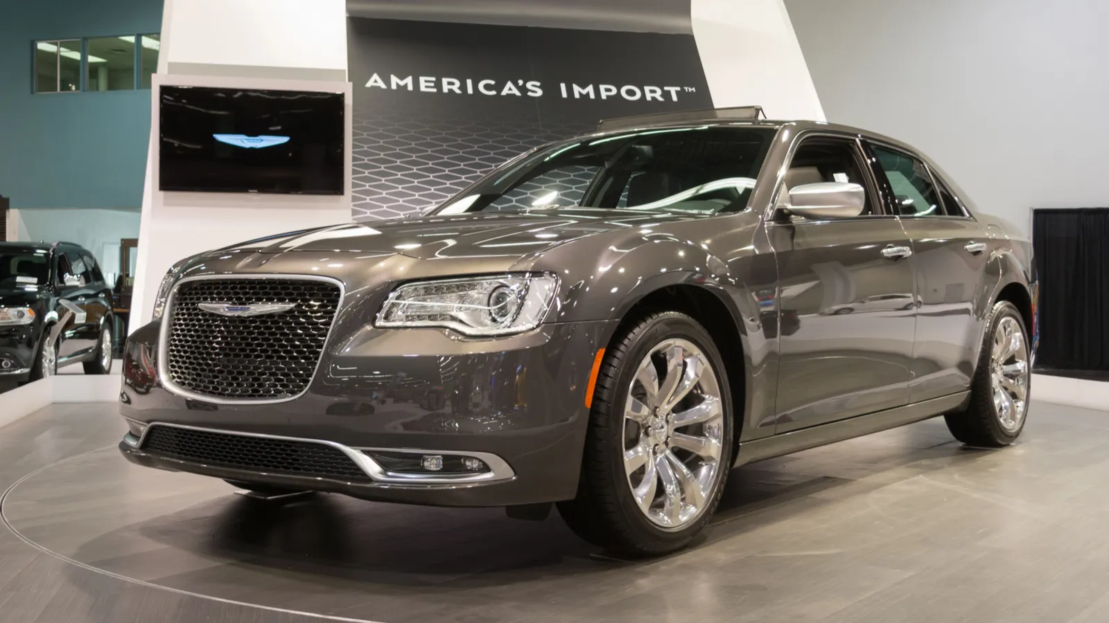 Chrysler 300 c on display