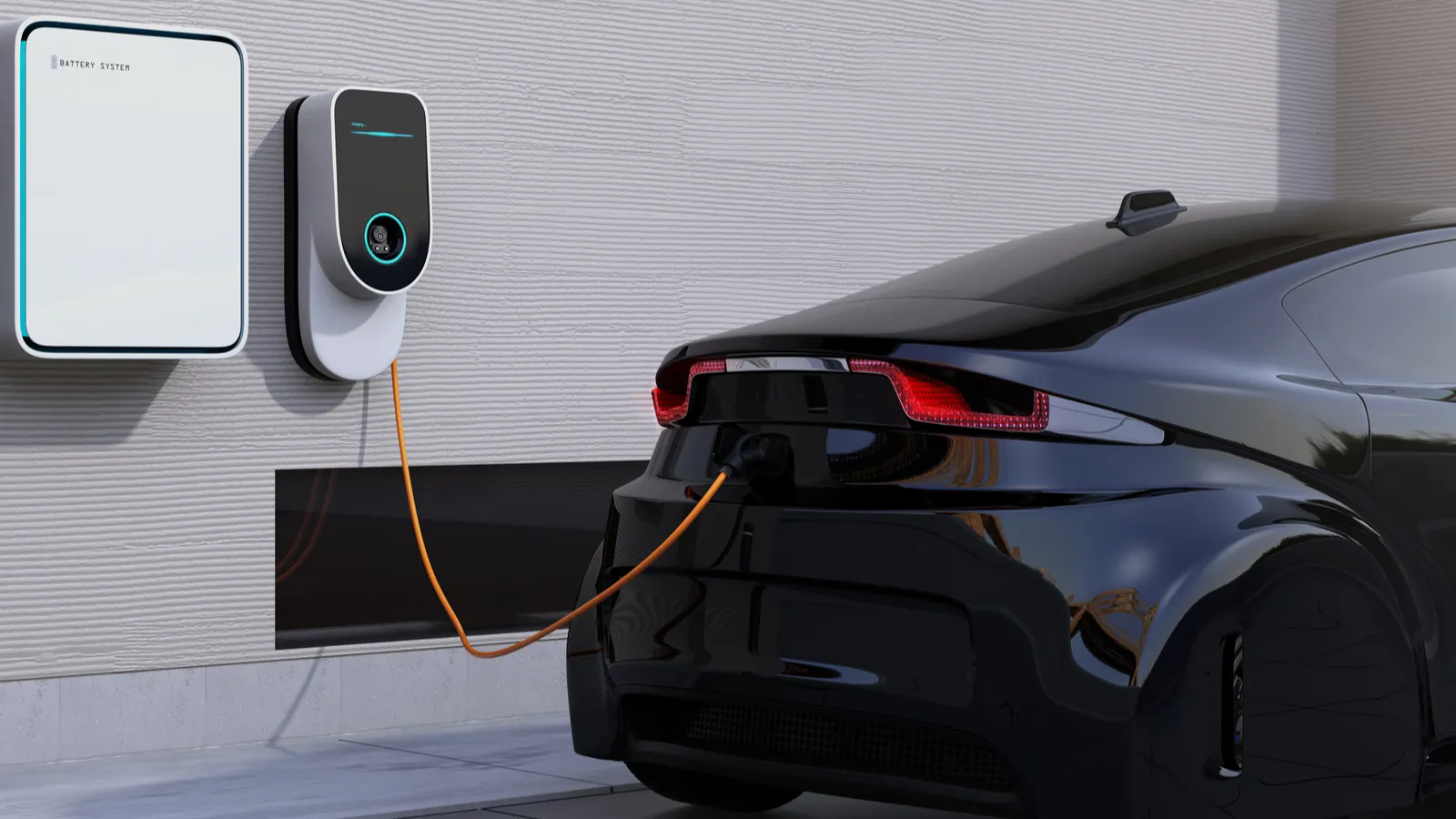 Electric vehicle charging station for home   