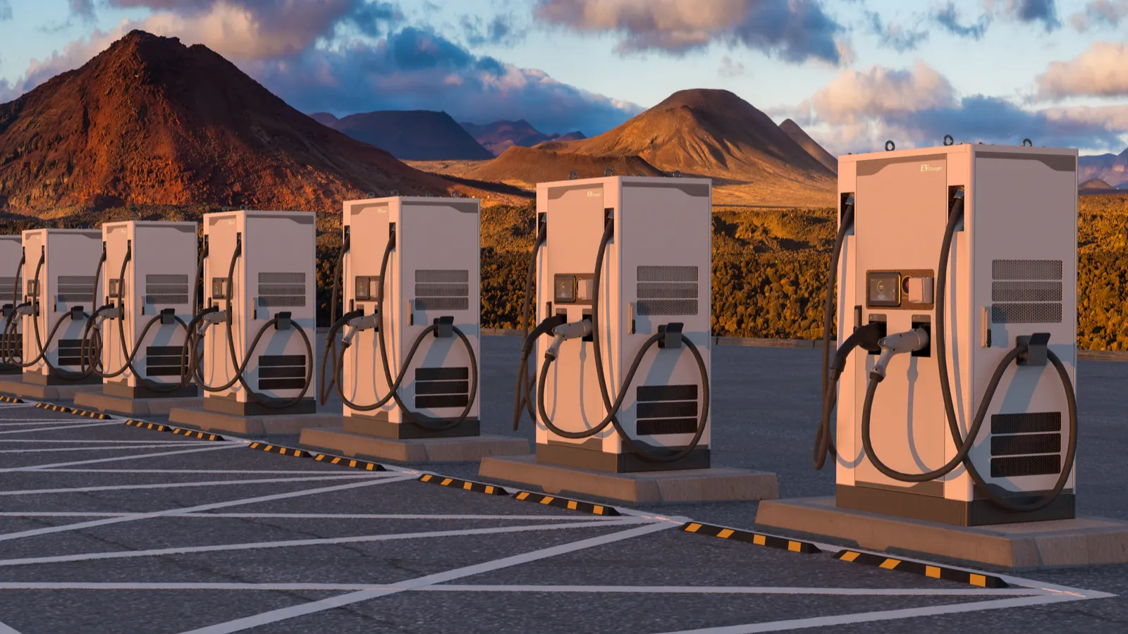Fast charging stations for EVs  