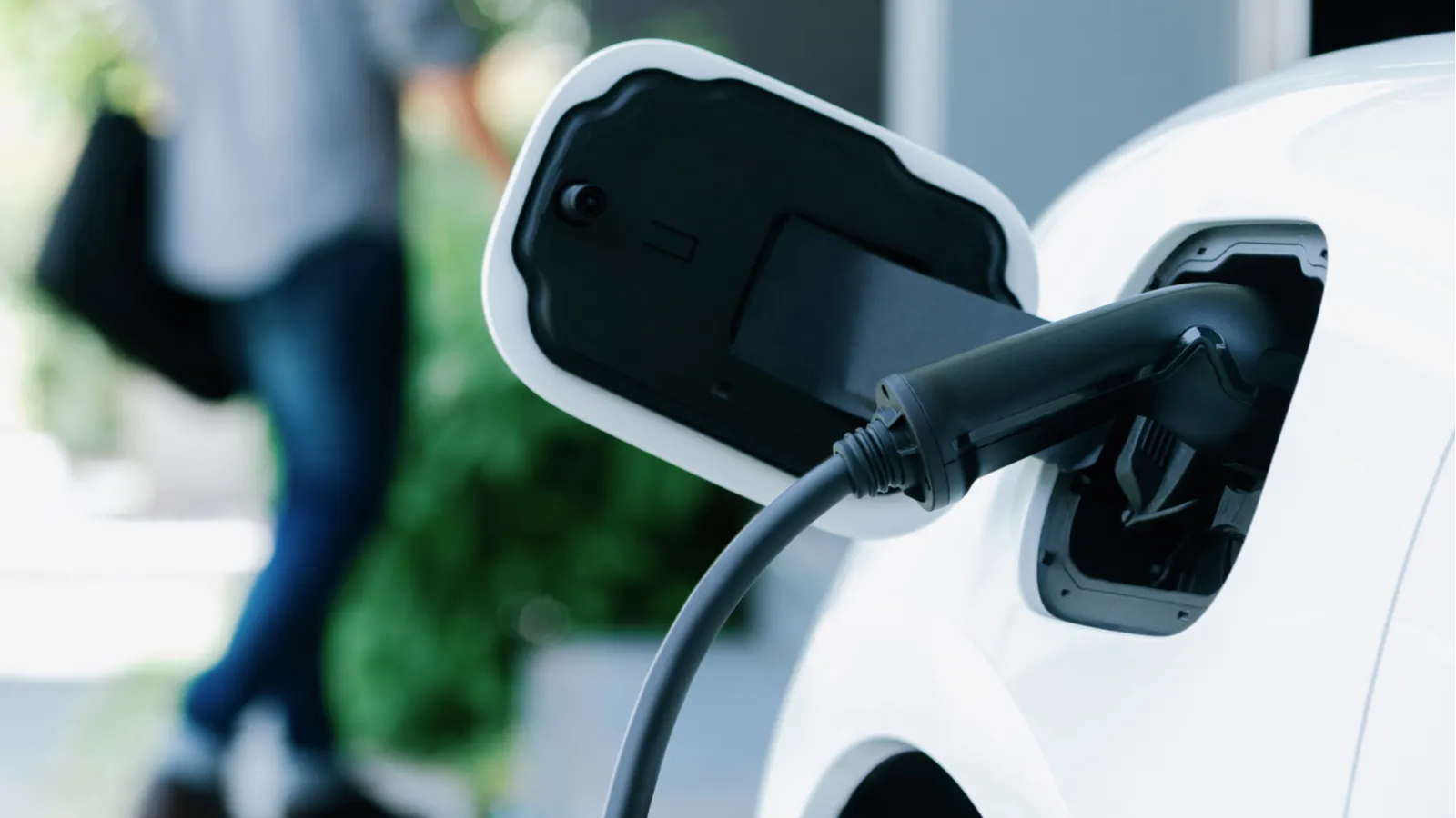 Electric car charging at home