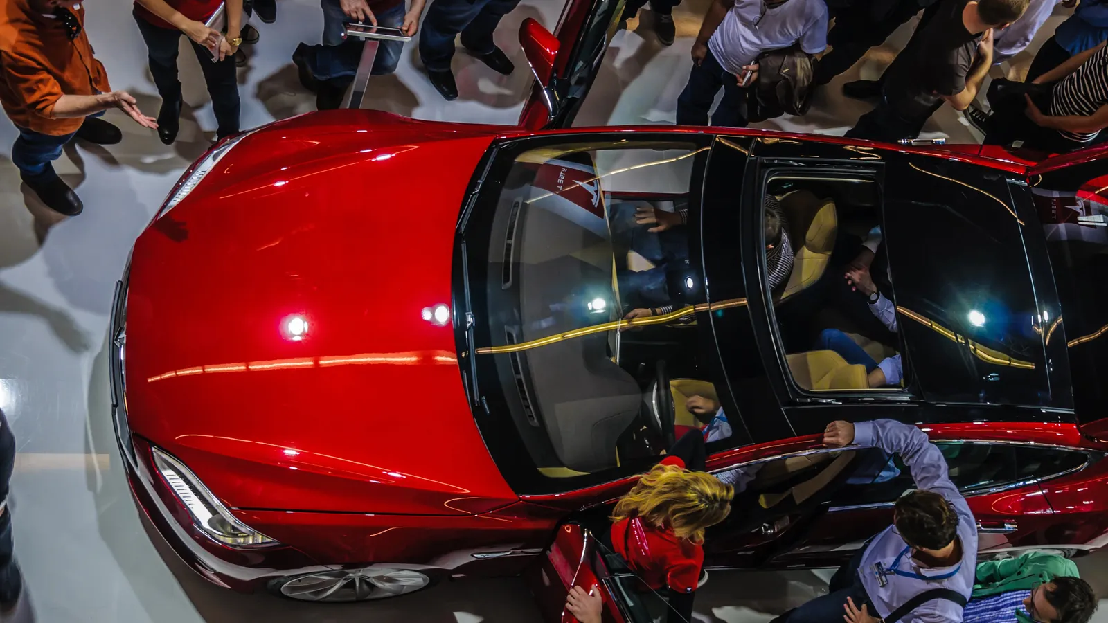 Tesla Model S electric vehicle