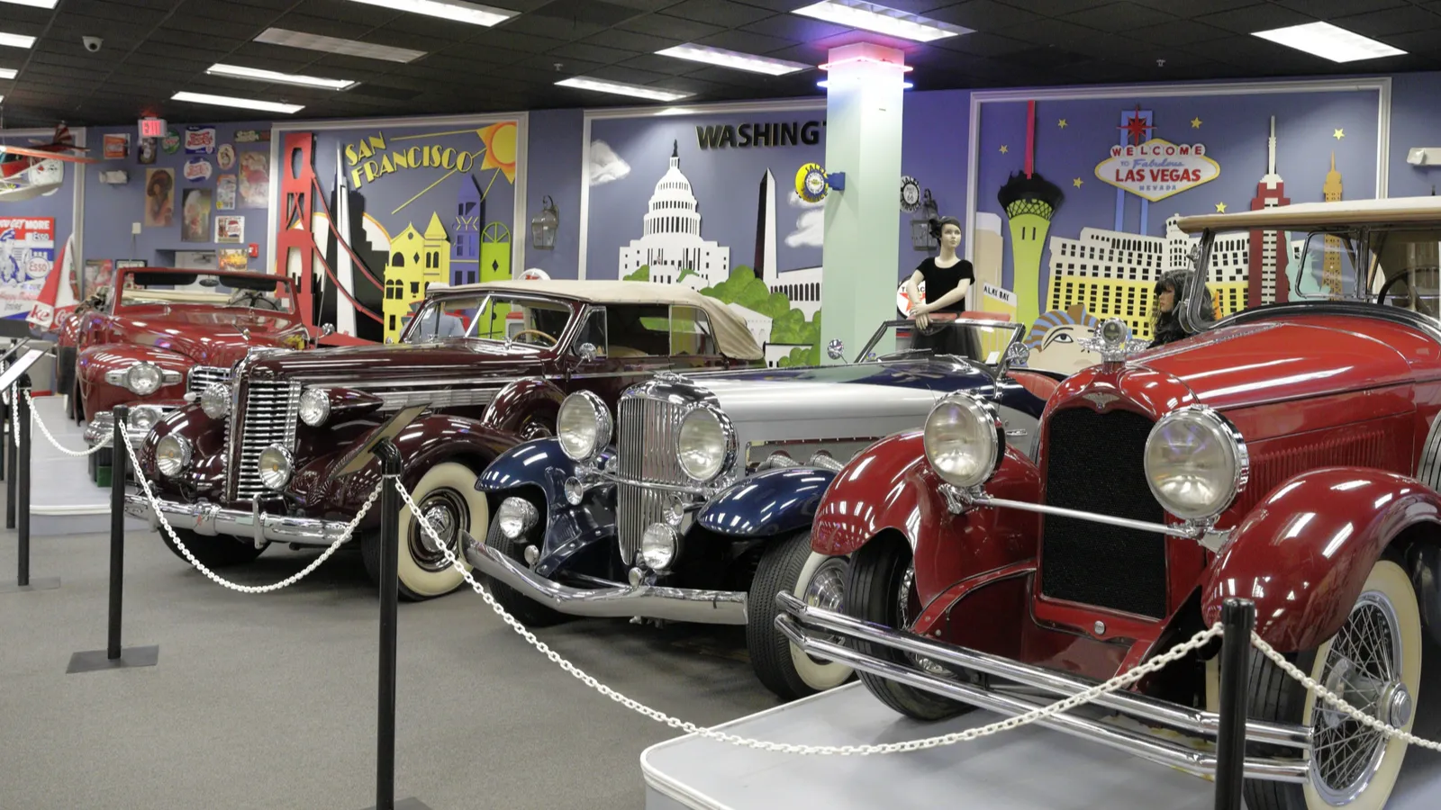 Miami auto museum at the Dezer collection   