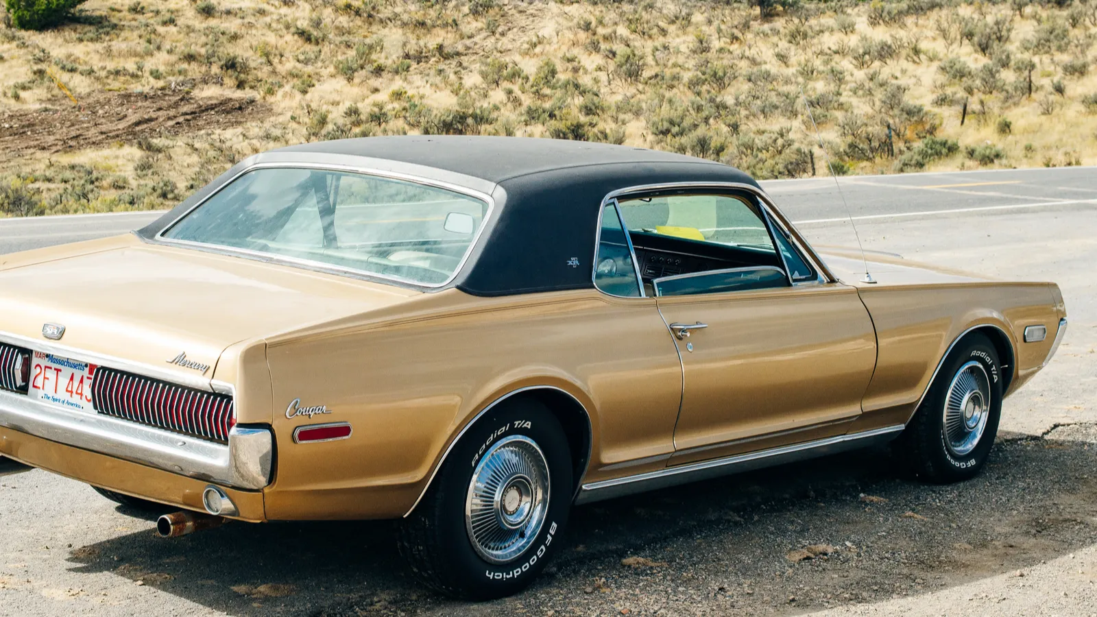 Cougar Mercury old retro car