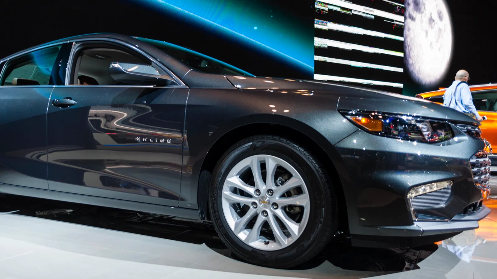 Chevrolet Malibu displayed