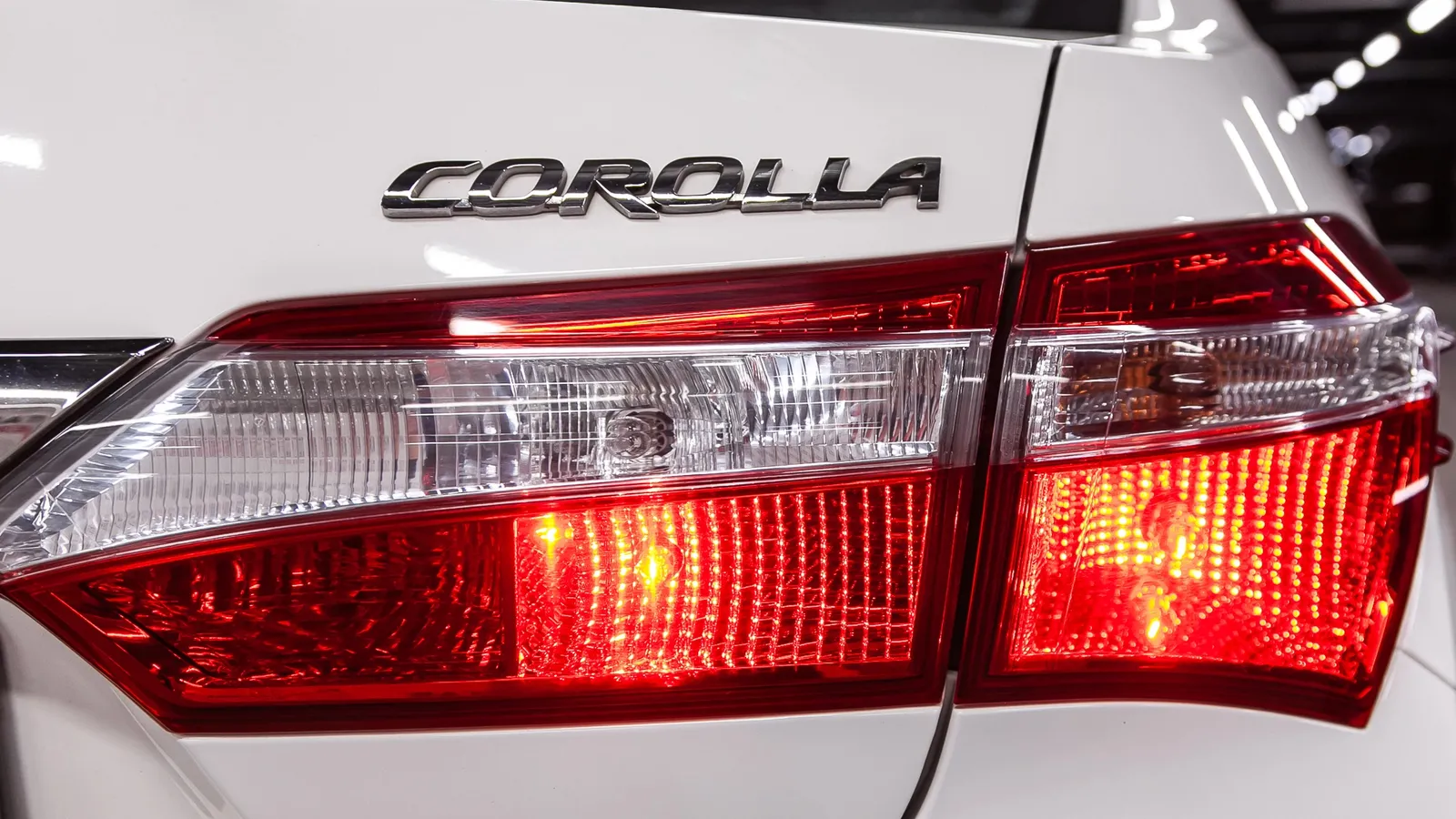 Toyota Corolla close up