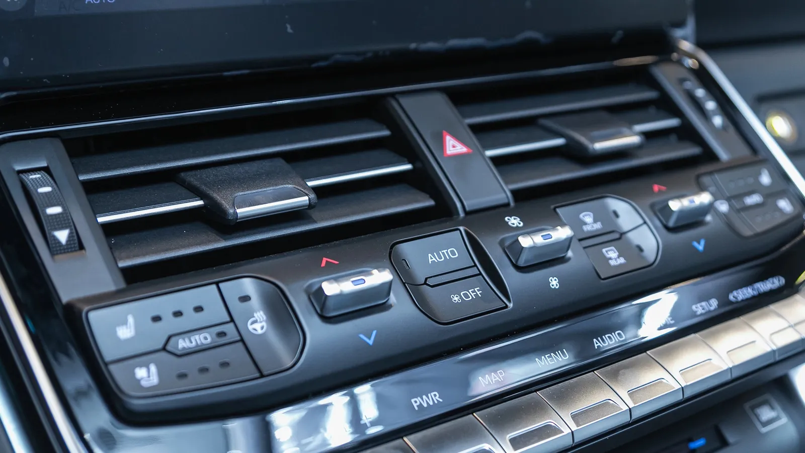 Land Cruiser interior buttons