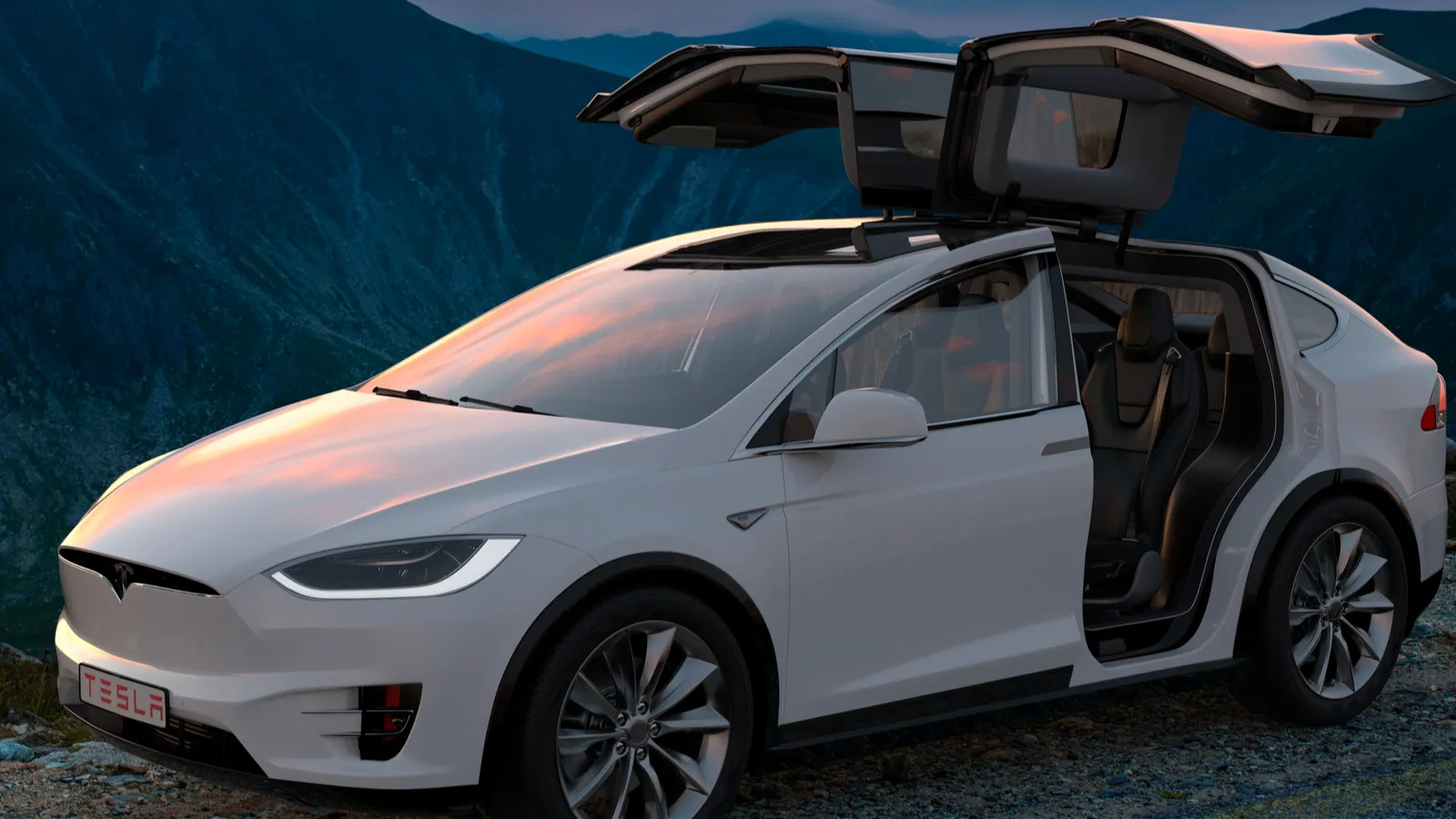 Tesla Model X electric SUV  