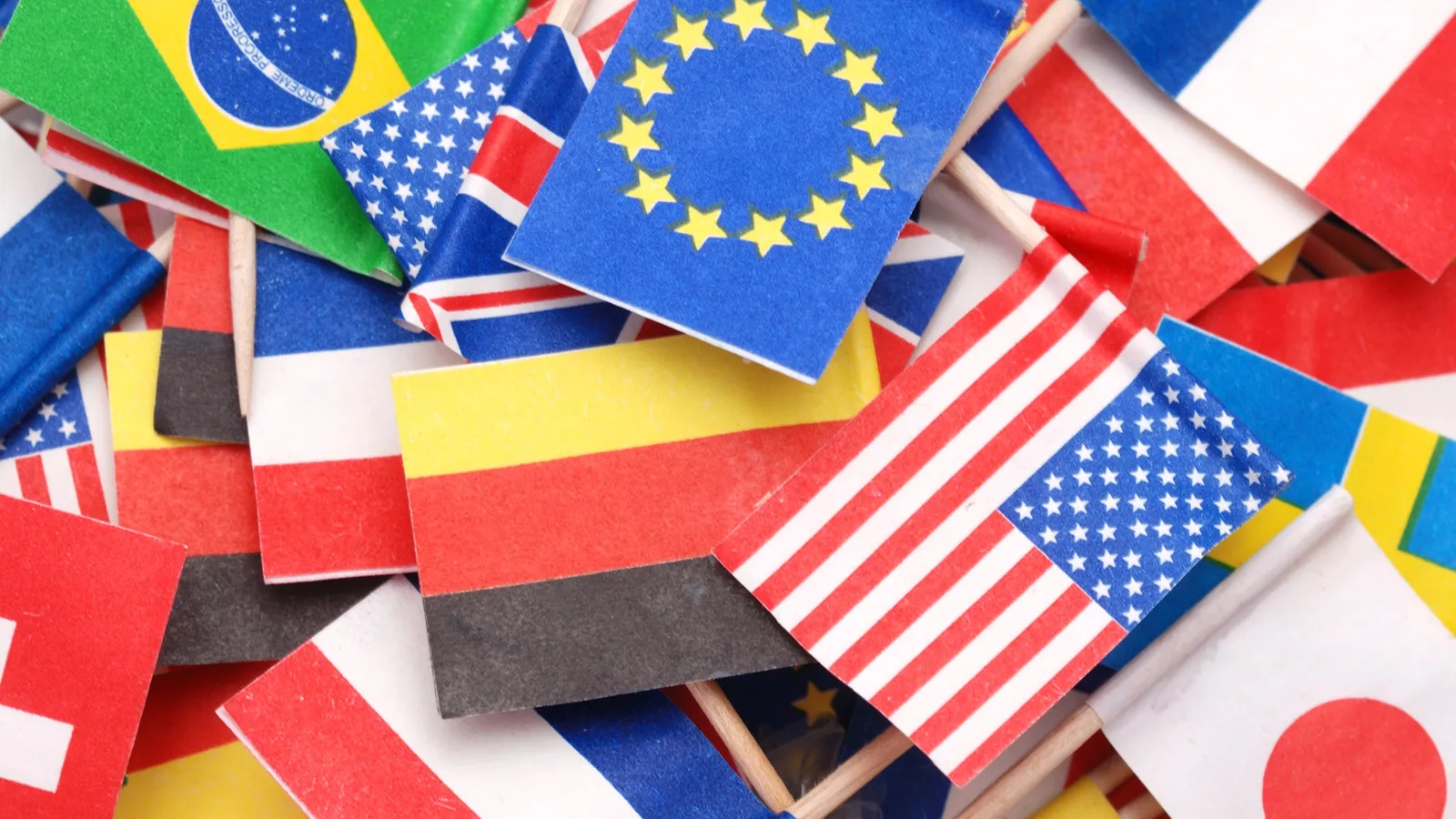 Flags of different countries