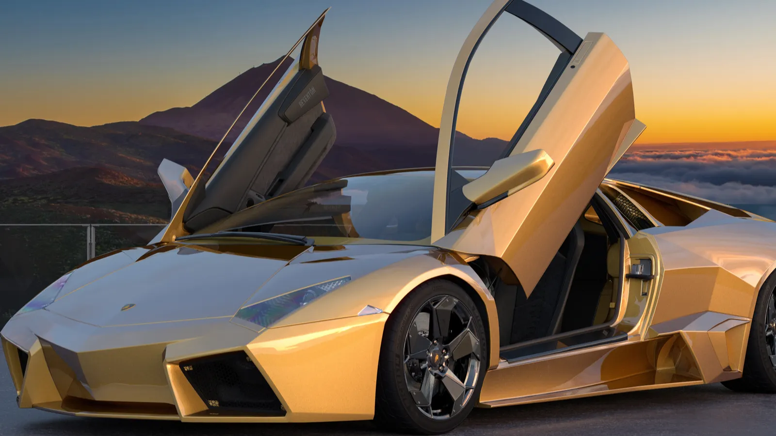 2008 The Lamborghini Reventon was officially unveiled