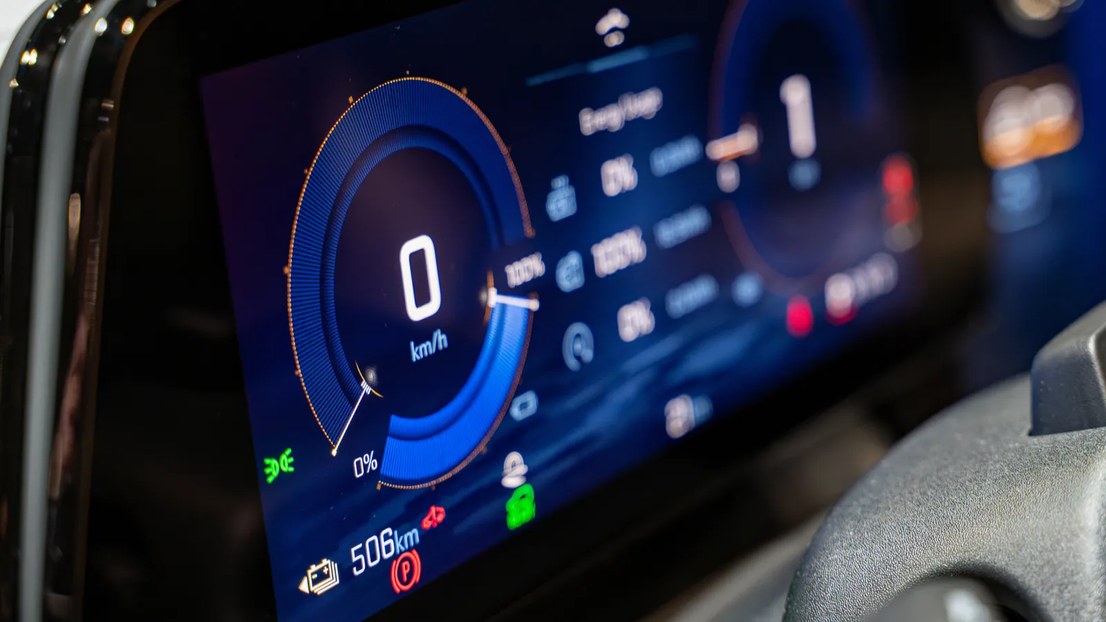 2025 Chevrolet Equinox EV speed o meter cluster