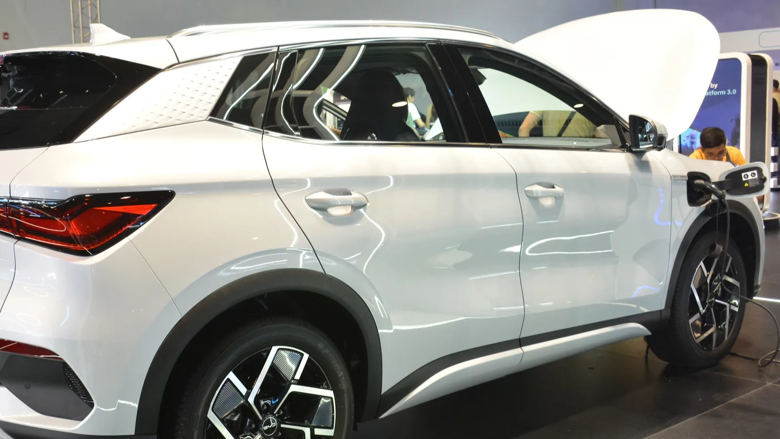 BYD Atto 3 SUV at display