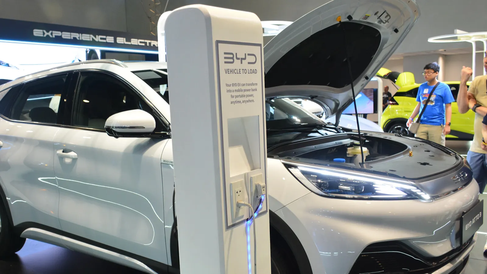 BYD Atto 3 at display