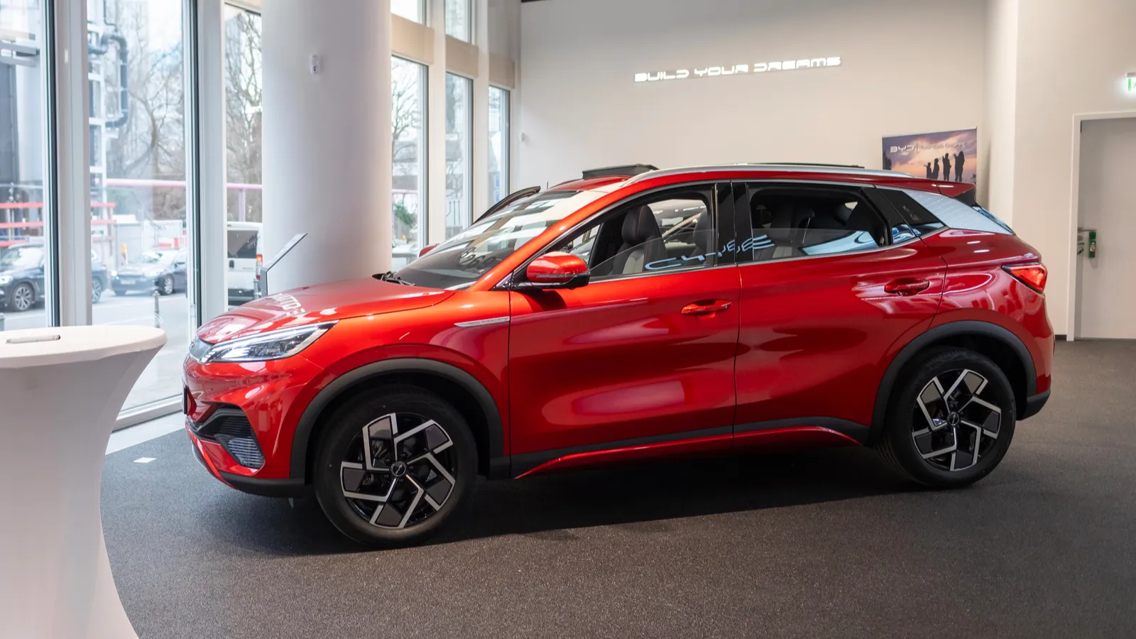 BYD Atto 3 at display