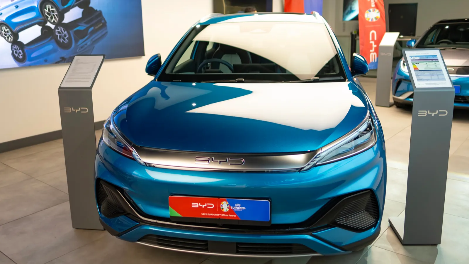 BYD Atto 3 at display