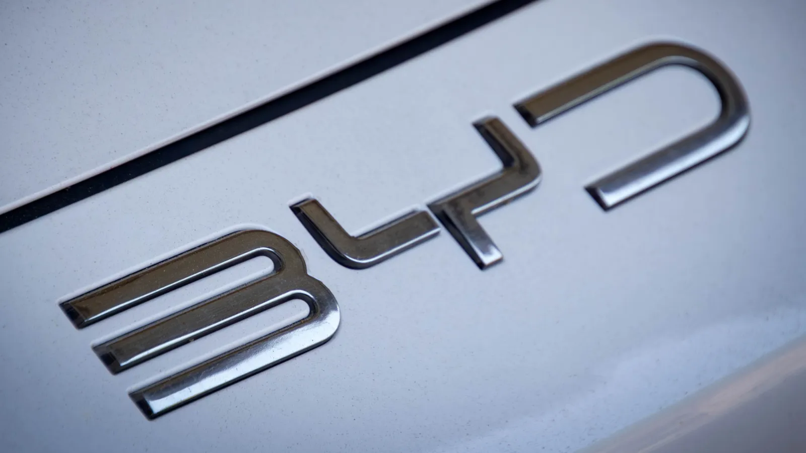 BYD Logo close-up