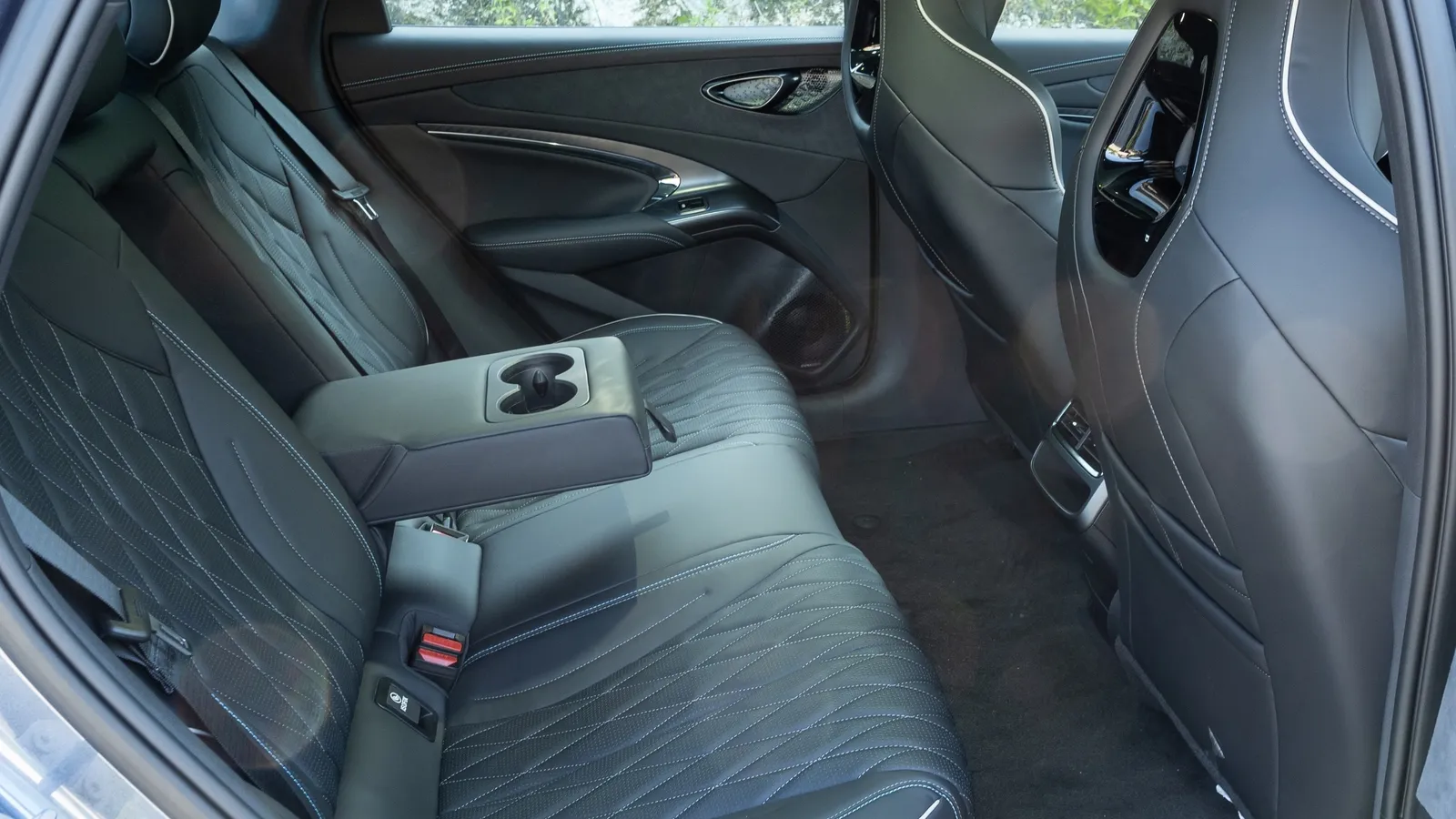 BYD Seal interior rear seats   