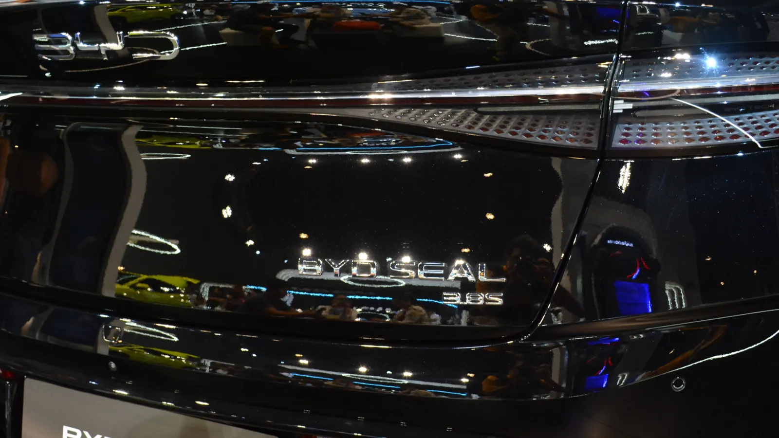 BYD Seal logo on trunk   
