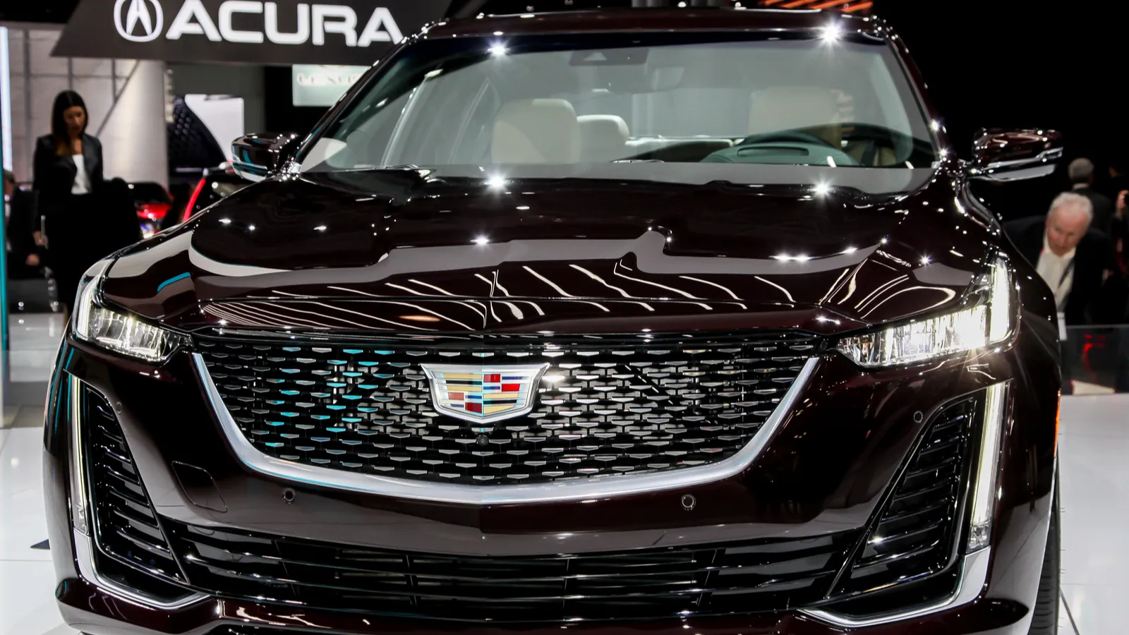 Cadillac CT5 at display  