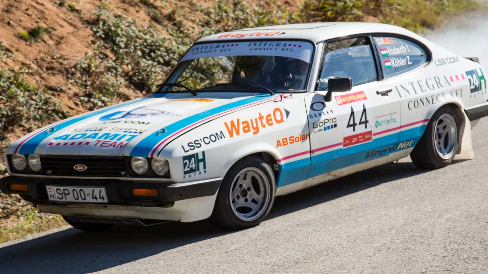 Ford Capri rally racing  