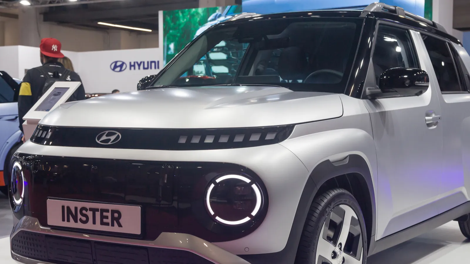 Hyundai Inster on display