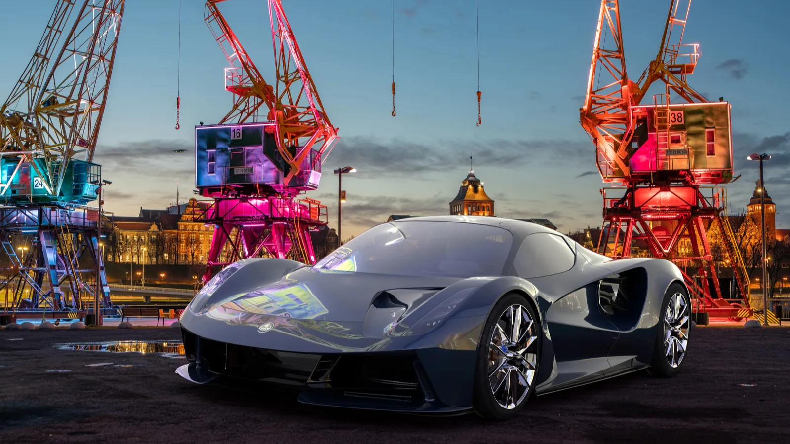 Lotus Evija is a limited production electric sports car  