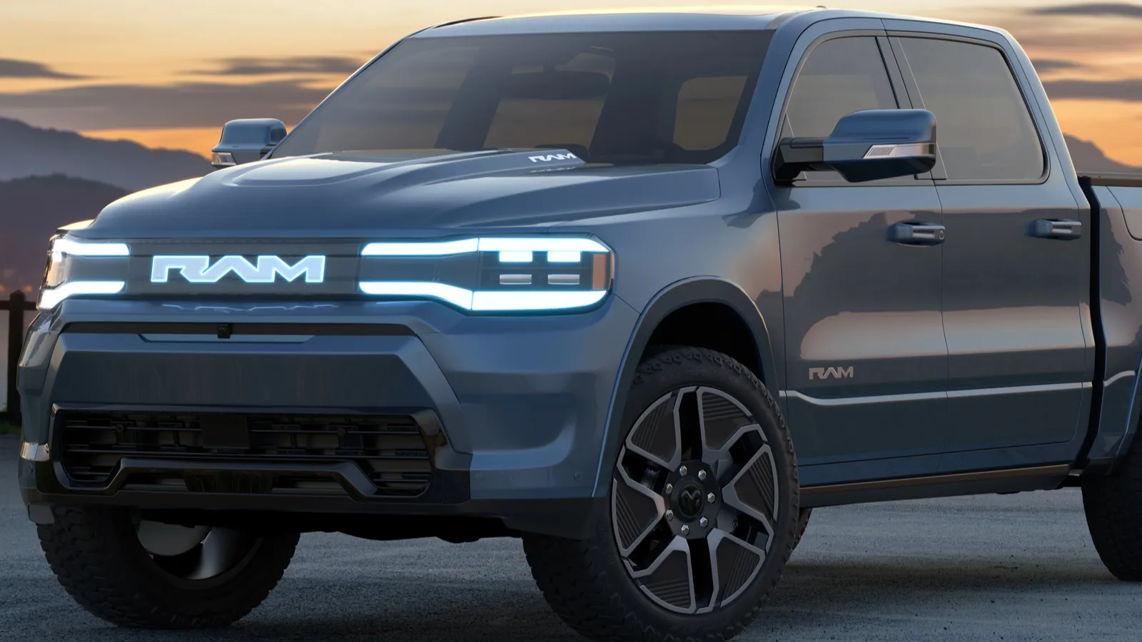 RAM 1500 REV pickup truck