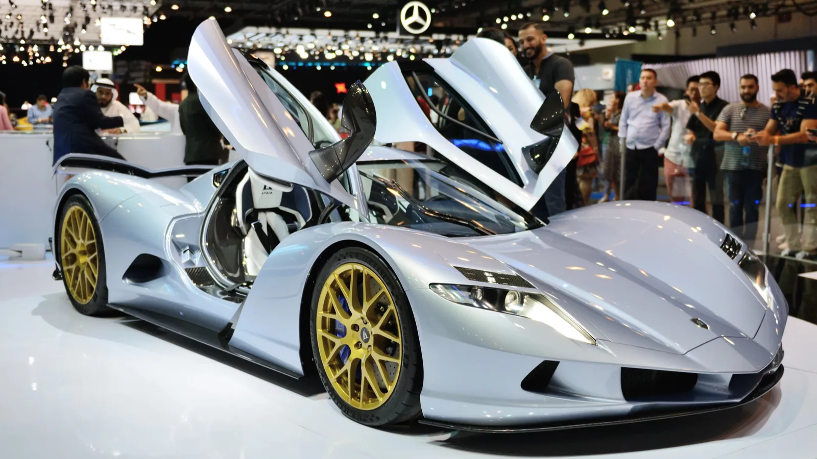 The Aspark Owl sports electric car  